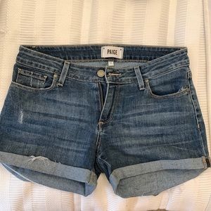 Paige Jean shorts (size: 25)